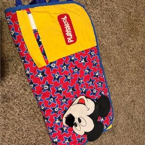 1987 Playskool Mickey Mouse Sleeping Bag